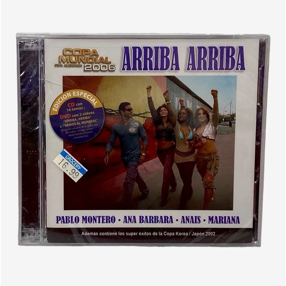 Various Artists: Arriba Arriba  (CD, 2006, Fonovisa) Latin,‎ New Sealed